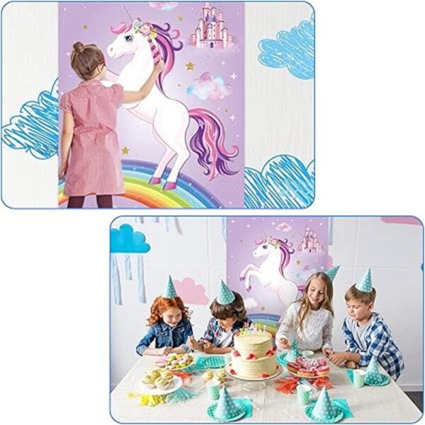 Pin The Tail On The Party Game póster de juego viene_6