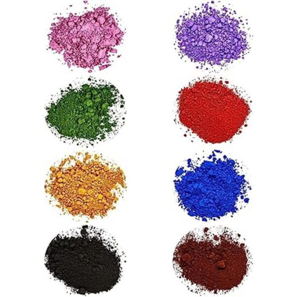 Pifito Muestra de colorantes de pigmento de óxido 8