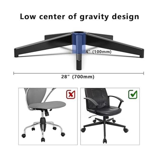 Piezas de repuesto para silla de oficina 28 pulgadas_5