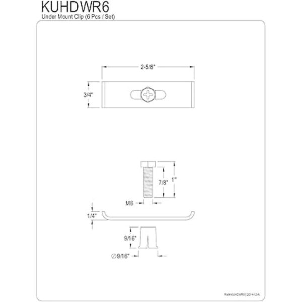 Piezas de elementos de diseño kuhdwr6 para fregadero_2