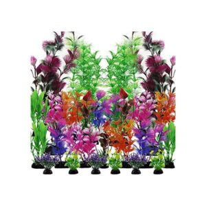 PietyPet Paquete de 25 plantas de acuario decoración de