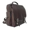 Piel Cuero Vertical Mochila Ordenador Chocolate 2620_2