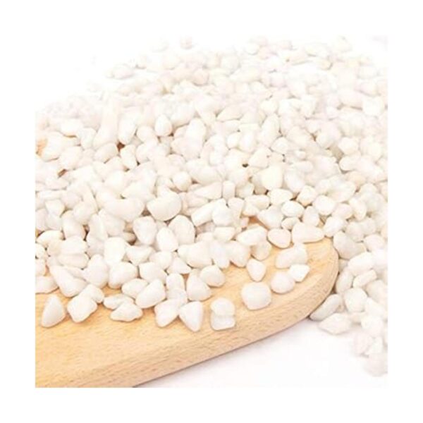 Piedras decorativas blancas de 18 libras para acuario