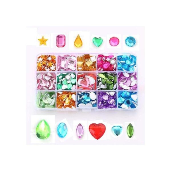 Piedras de imitación autoadhesivas para niños calcomanías