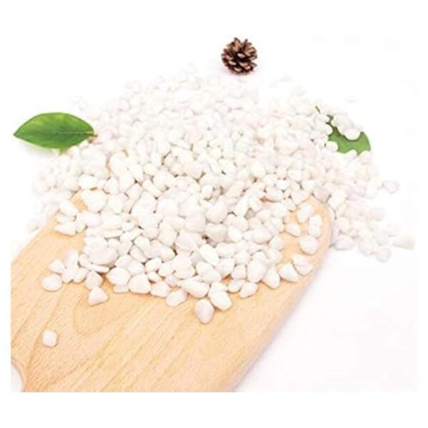 Piedras decorativas blancas de 18 libras para acuario
