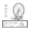 Piececool Rompecabezas de metal 3D para adultos gran_3