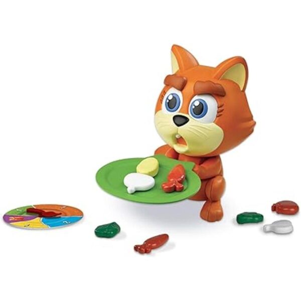 Picky Kitty The Feed The Kitty His Veggies Before He_3