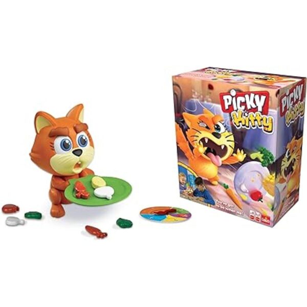 Picky Kitty The Feed The Kitty His Veggies Before He_2