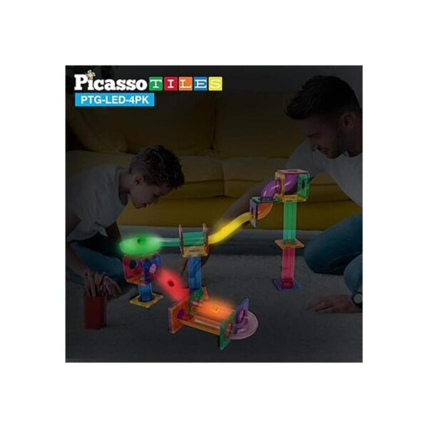 PicassoTiles Mármoles activados por movimiento 4 piezas_2