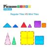 PicassoTiles Juego de 100 unidades de bloques de_6