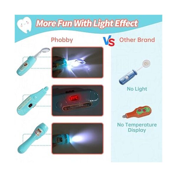 Phobby Kit médico duradero para niños 27 piezas de_3