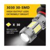 Phinlion Bombilla antiniebla LED de 3200 lúmenes H10 PY20D_2