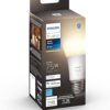 Philips Hue Bombilla inteligente blanca base mediana A19_3
