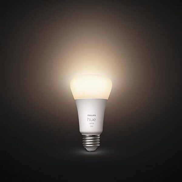 Philips Hue Bombilla inteligente blanca base mediana A19_4