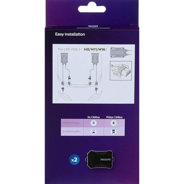 Philips Automotive Lighting CANbus H8H11H16 paquete de_2