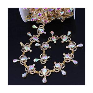 Phicmanlo Correa de corte de diamantes de imitación AB_1