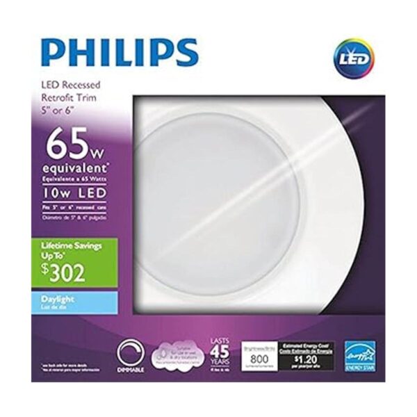 Philips 801274 Downlight LED regulable equivalente a 65 W_3