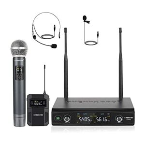 Phenyx Pro Sistema de micrófono inalámbrico de metal con_1