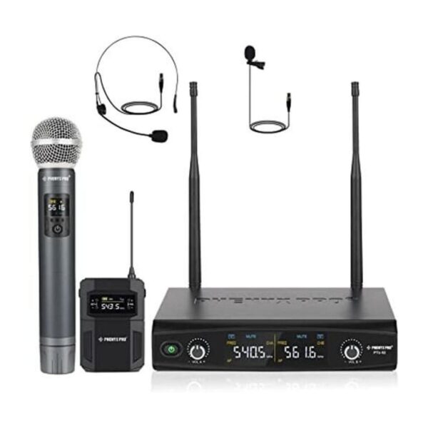 Phenyx Pro Sistema de micrófono inalámbrico de metal con_1