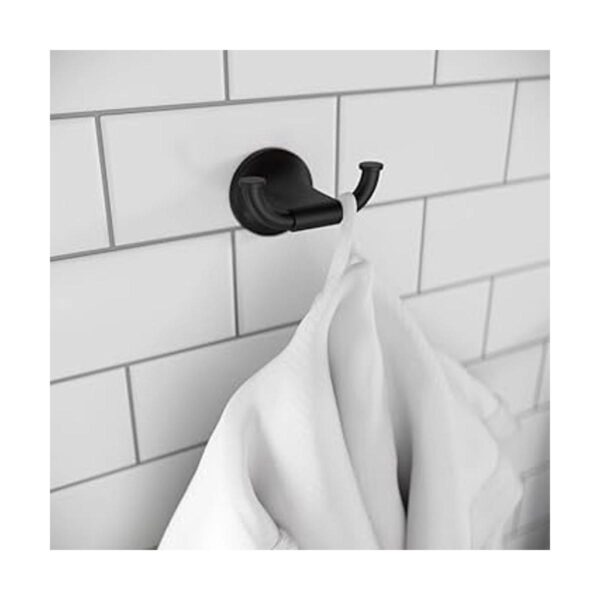 Pfister Pfirst BRHPFM0B Gancho de toalla moderno negro_2