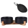 Petygooing Dog BowlsCeramic Cat and Dog Bowl Set with_1