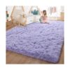 Pettop Alfombras peludas y esponjosas para dormitorio de