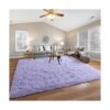 Pettop Alfombras peludas y esponjosas para dormitorio de