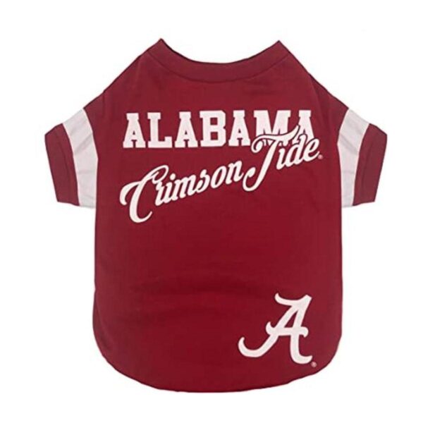 Pets First University of Alabama Camiseta de rayas para_1