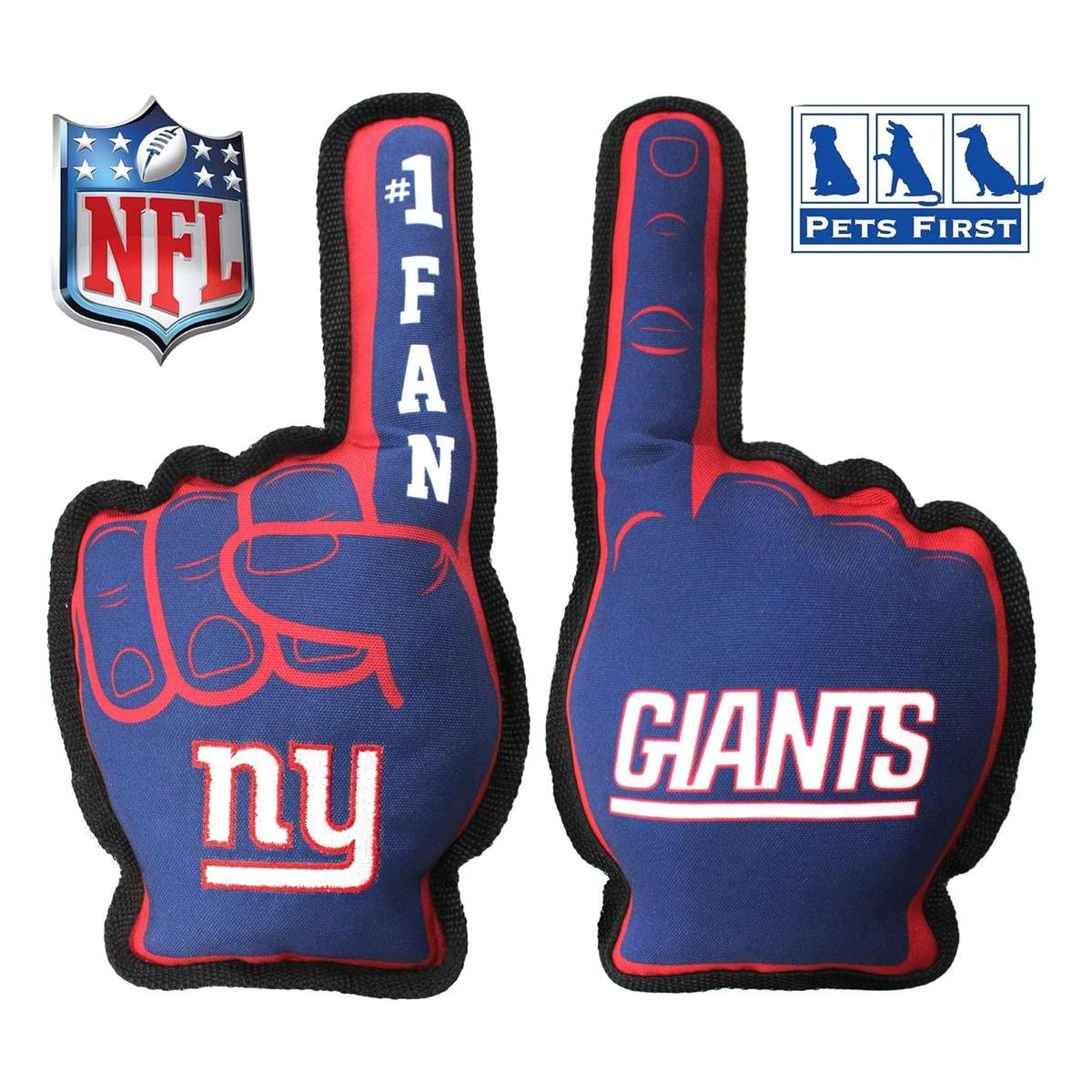 Pets First NFL New York Giants NYG3277 azul talla única