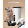 Petory Timed Automatic Cat Feeders 4L Programable Dry_3