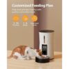 Petory Timed Automatic Cat Feeders 4L Programable Dry_2