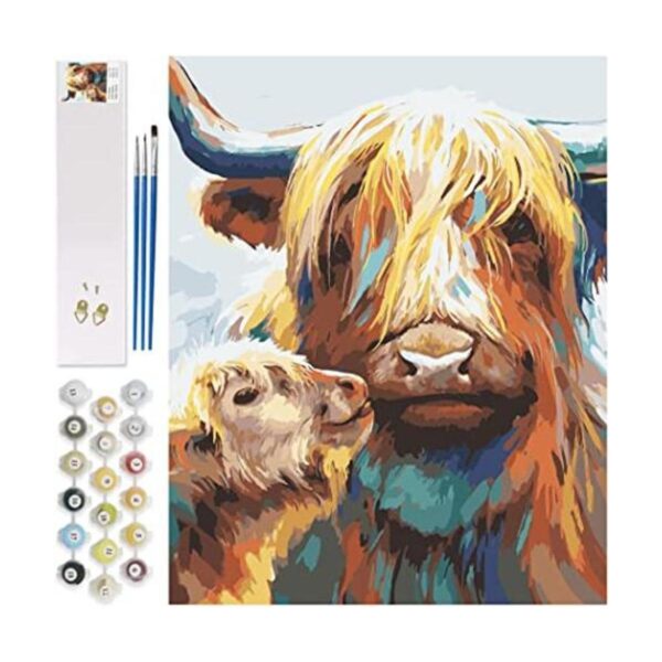 Petrala Kits de pintura por números para adultos pintura
