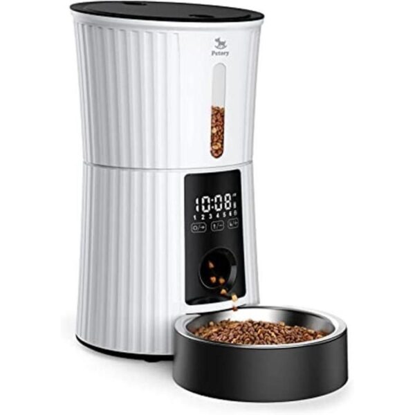 Petory Timed Automatic Cat Feeders 4L Programable Dry_1