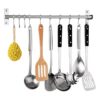 Petilleur Ganchos deslizantes de cocina riel de acero