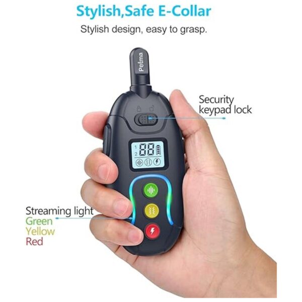 Petma Collar de choque para perro impermeable