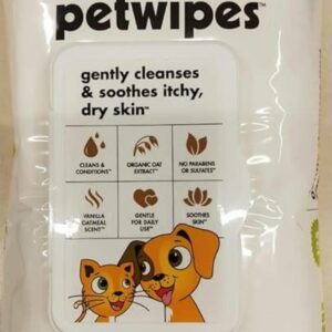 Petkin Mega ValuPak Toallitas de avena 125 unidades_1