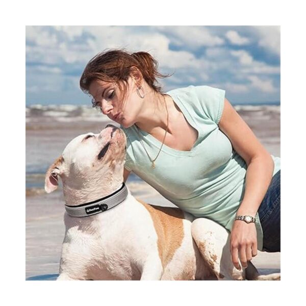 PetiFine Collar de perro resistente ajustable de neopreno