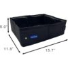 PetLike Caja de arena para gatos de viaje caja de arena