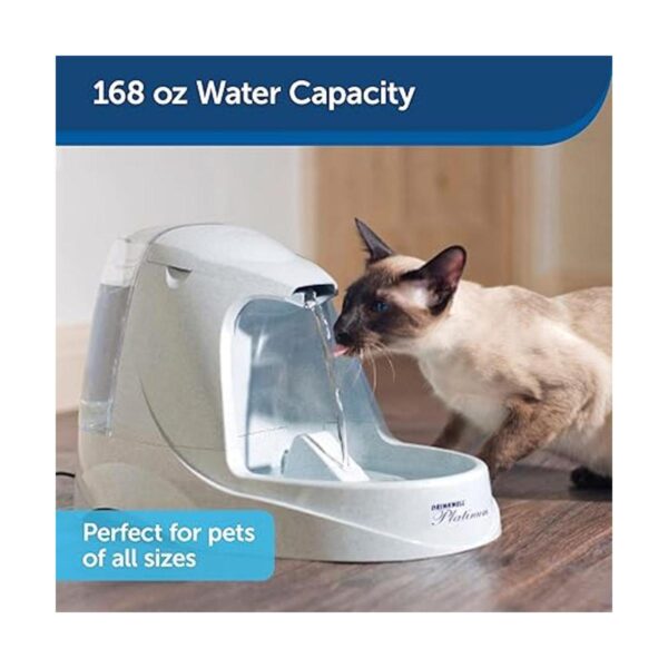 PetSafe Drinkwell Platinum o fuente de agua de 1 galón_2