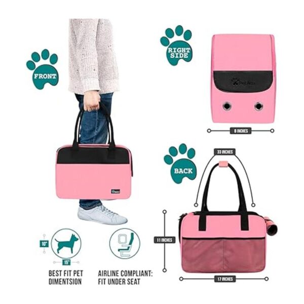 PetAmi Transportador de bolsos para perros aprobado por