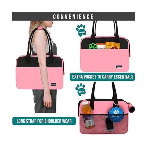 PetAmi Transportador de bolsos para perros aprobado por