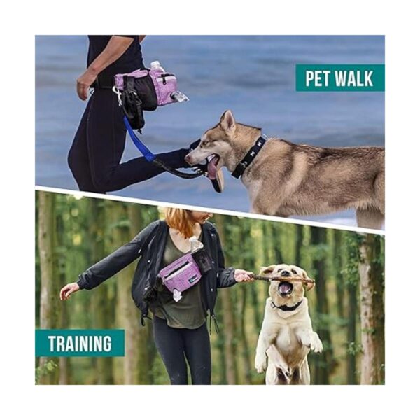 PetAmi Riñonera para perros bolsa de golosinas para_6