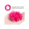 Pet ShoW 6pcs collar de perro lazos y flores rosa rojo