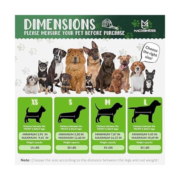 Pet Grooming Hammock for Nail Trimming Complete Groomers_3