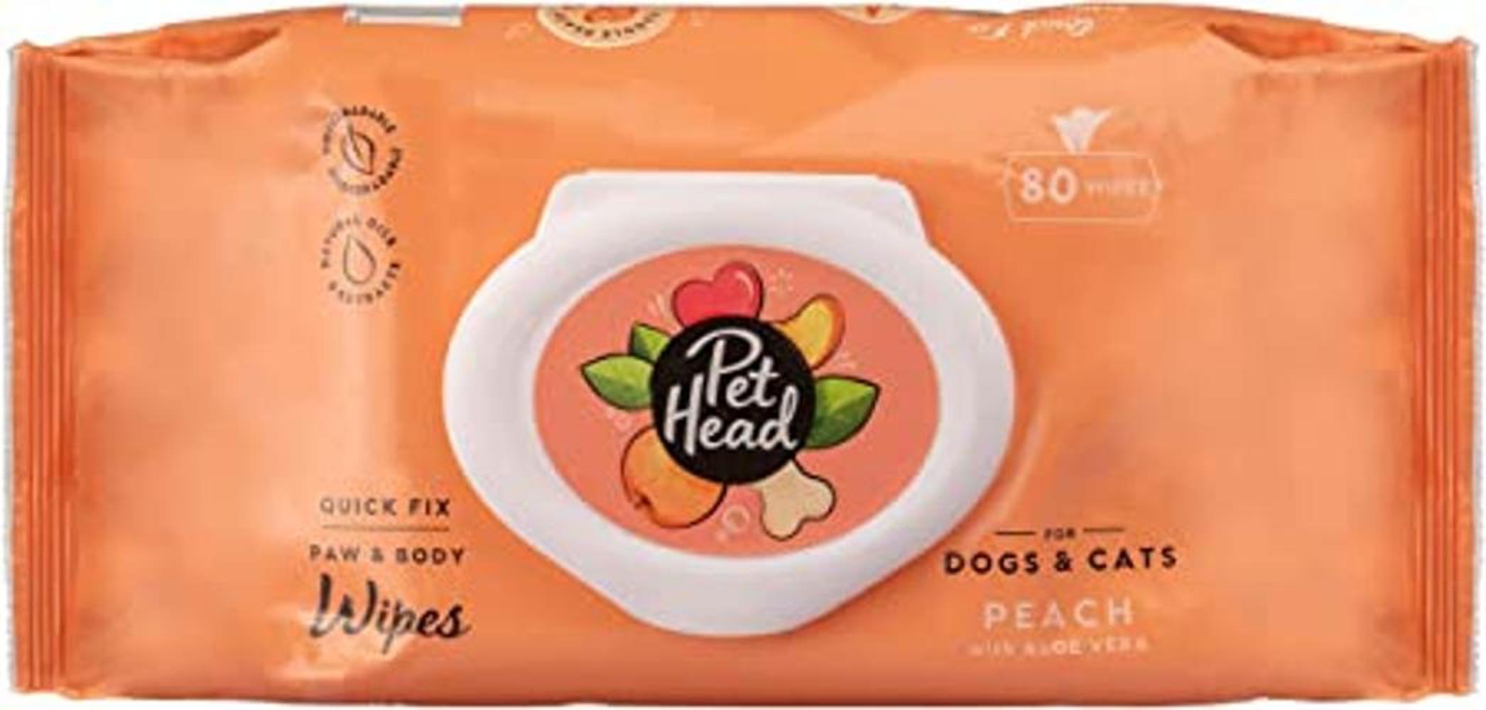 Pet Head Toallitas de higiene de limpieza para perros