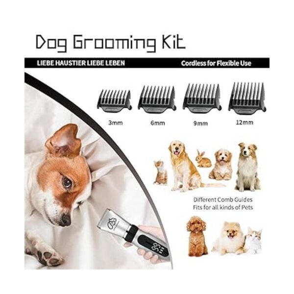 Pet Clippers Kit profesional de aseo para perros_5
