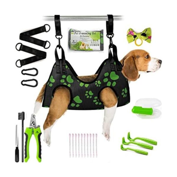 Pet Grooming Hammock for Nail Trimming Complete Groomers_1