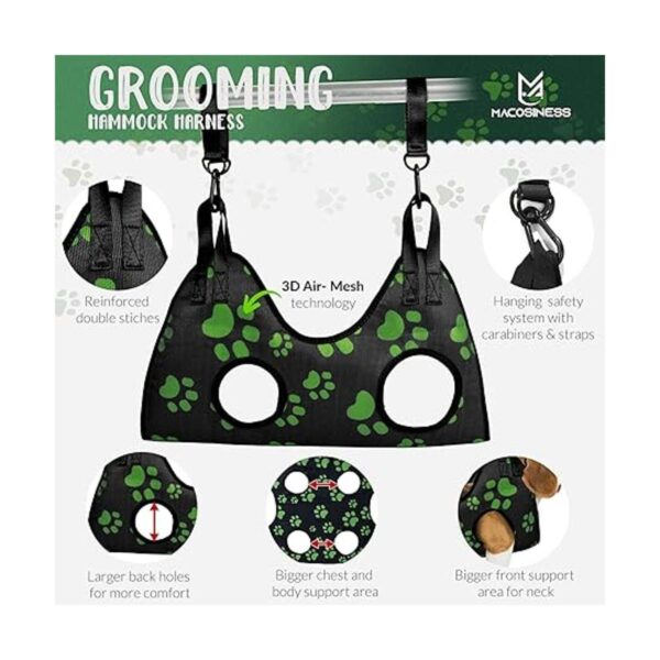 Pet Grooming Hammock for Nail Trimming Complete Groomers_4