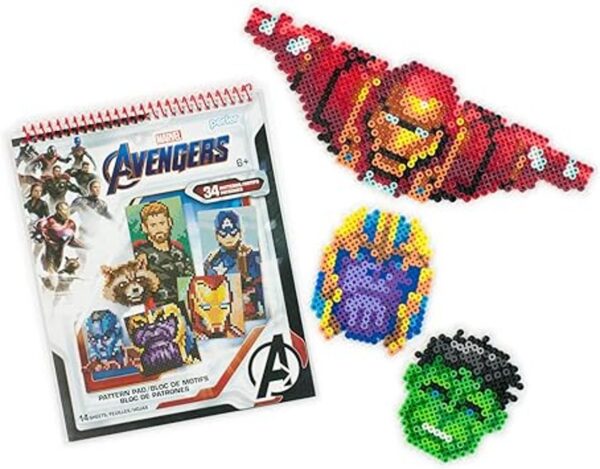 Perler Beads Marvel Avengers Bloc de instrucciones_3