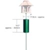 PerkyPet 341 Metal Ardilla de poste con deflector_3